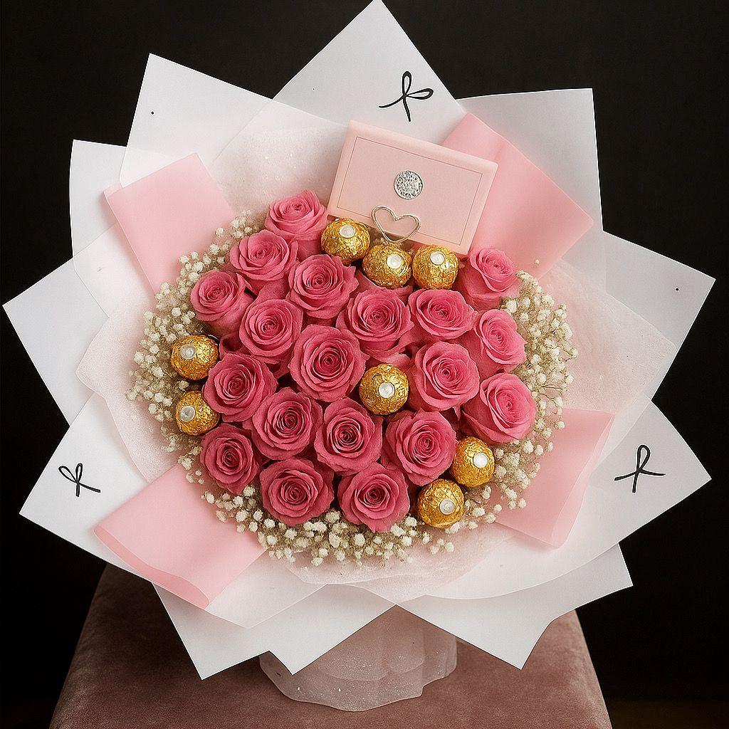 Pink Rose Scented Sachets